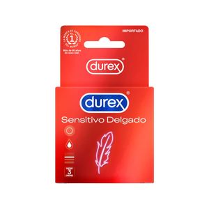 Durex Sensitivo Delegado X 3 Unidades